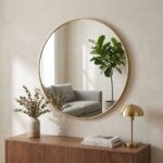 Zenora Wall Mirror 100Cm Gold