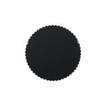 Zenora Bead Round Mirror 80X80X3Cm Gold