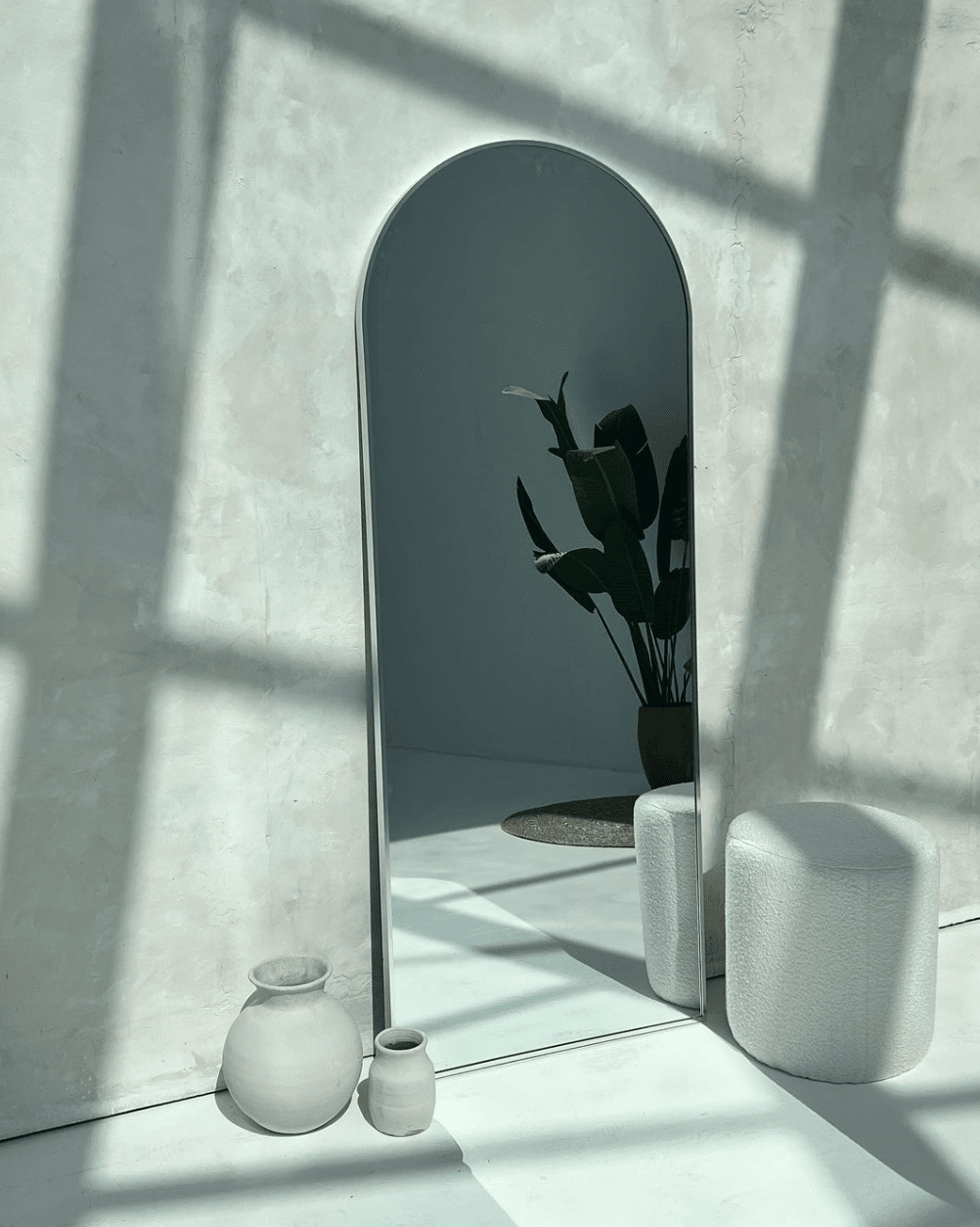 Odin Silver Arch Full Length Mirror - Image 3