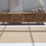 Arabella Arch Design Wooden TV Unit
