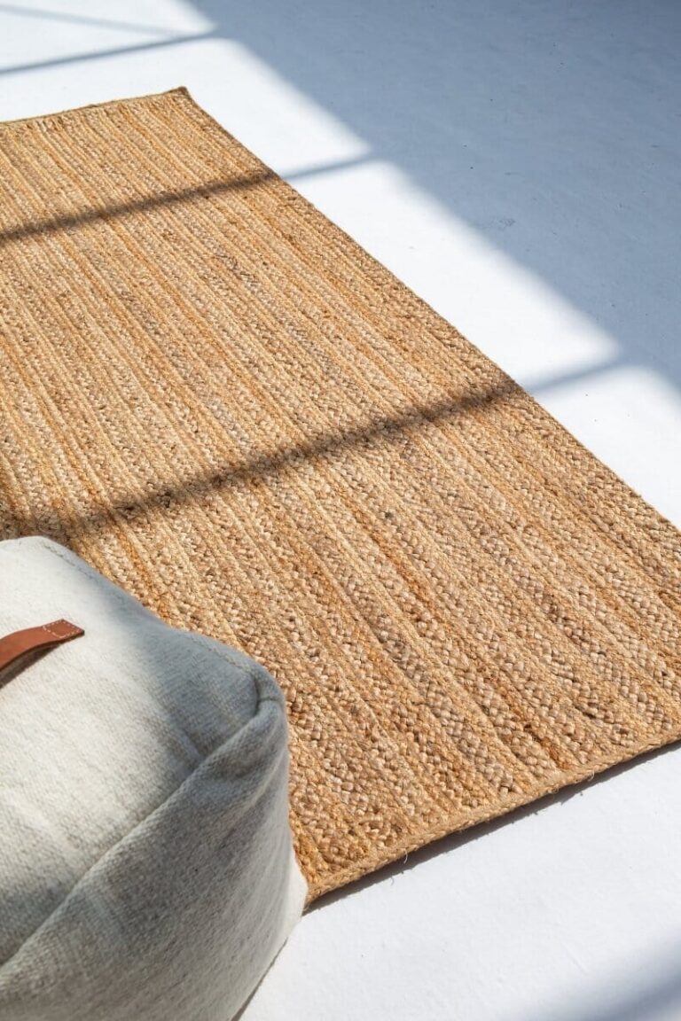 Timeless Elegance - Beige Natural Braided Rug