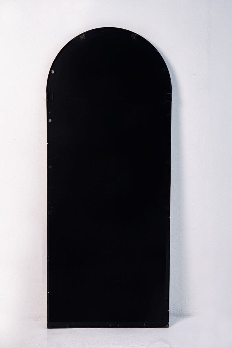 Arvane Black Window Arch Mirror - Image 3
