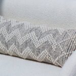 Zig Zag Long Cushion With Filler (30x90 CM)