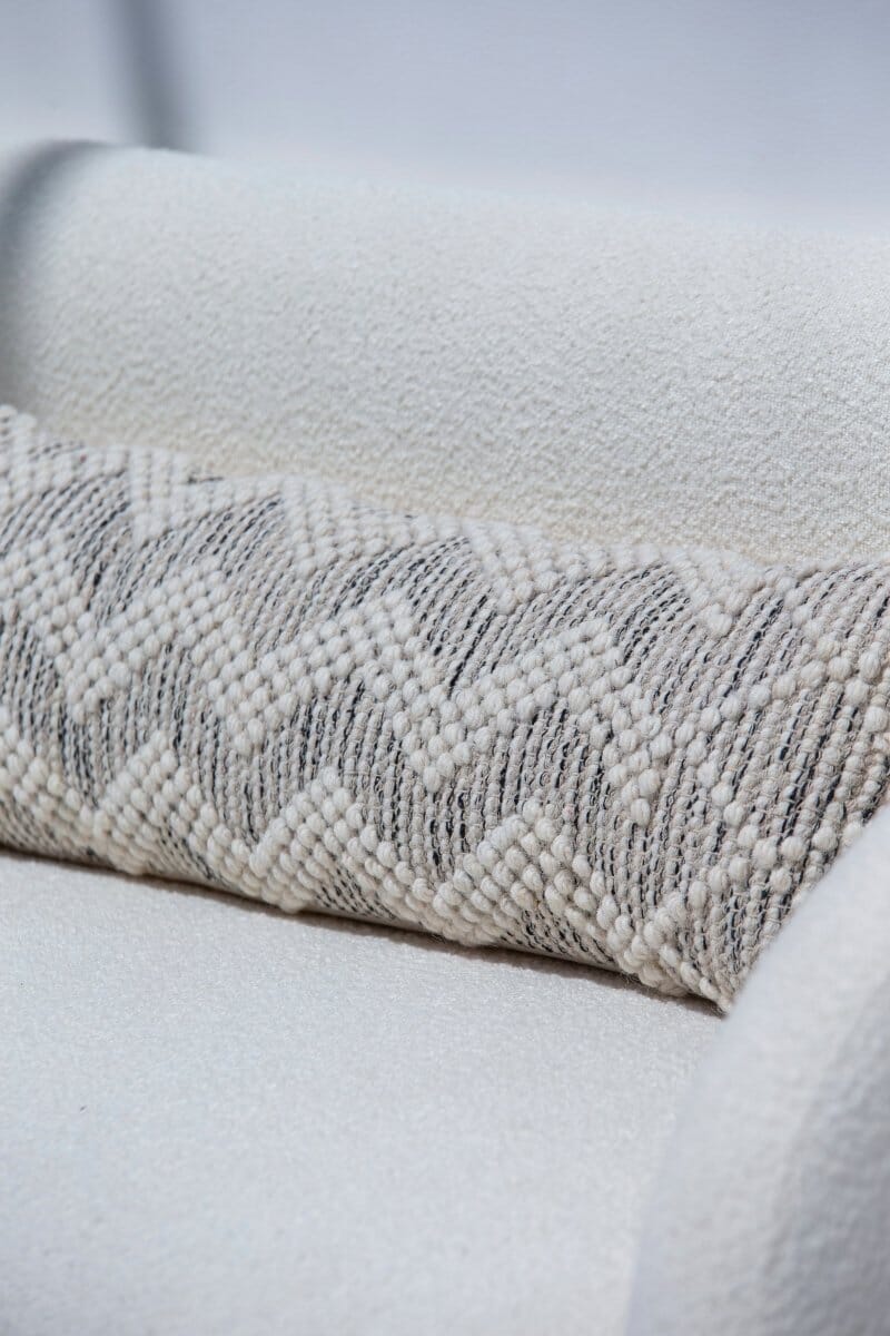 Zig Zag Long Cushion With Filler (30x90 CM) - Image 2