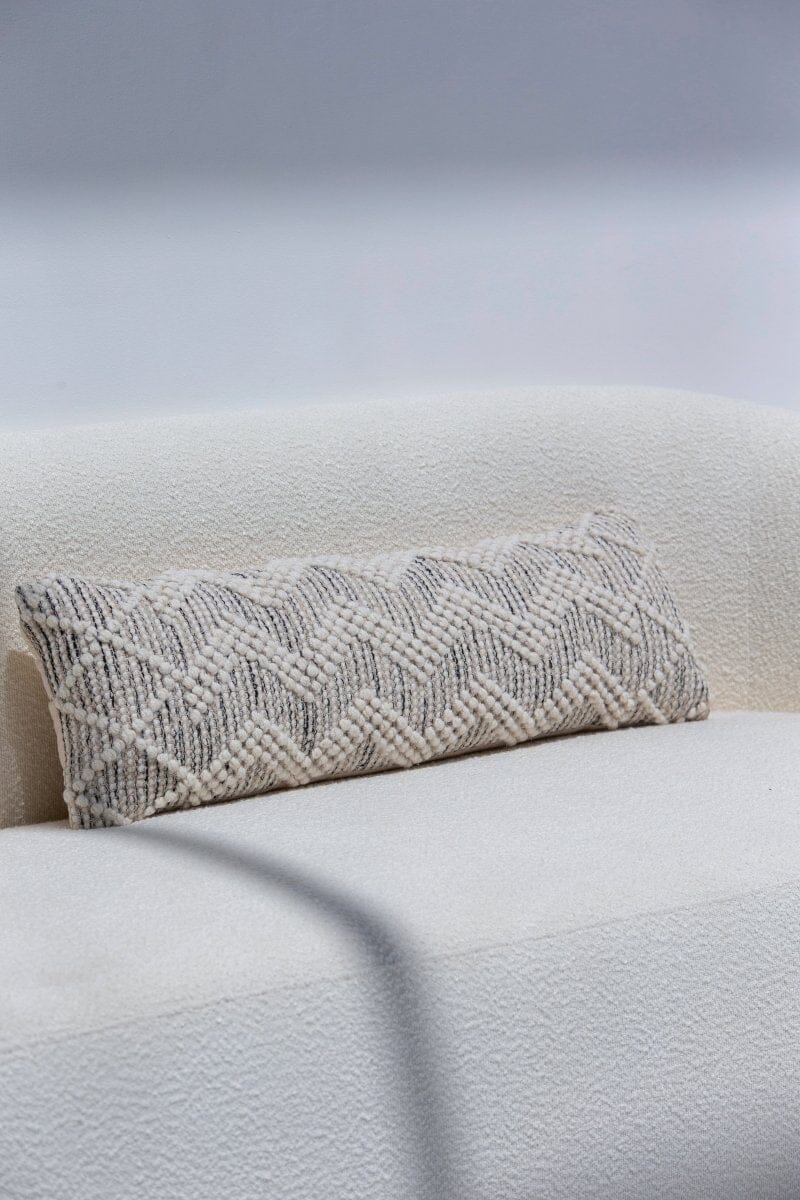 Zig Zag Long Cushion With Filler (30x90 CM) - Image 3