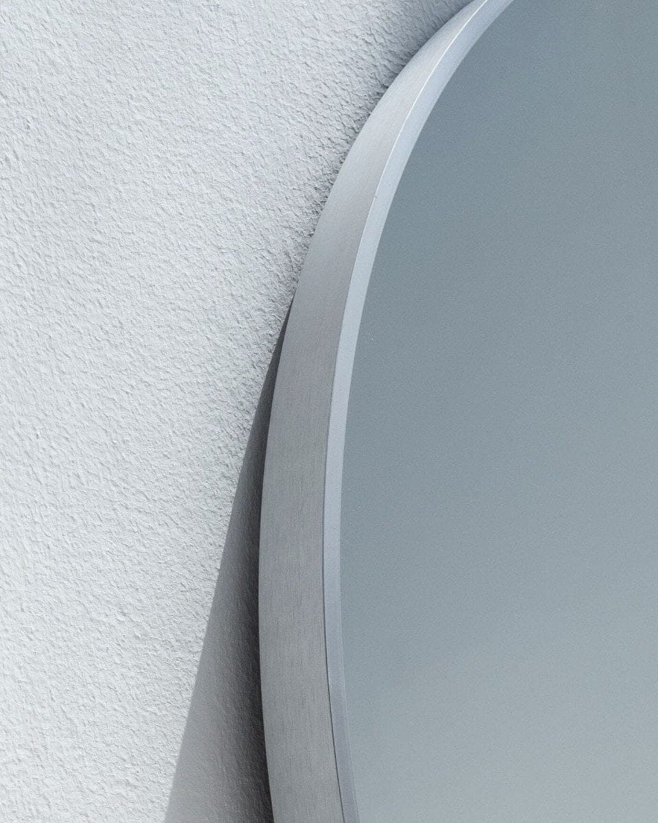Amelia Silver Round Wall Mirror - Image 2