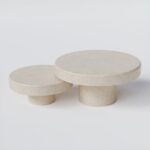 Arezzo Crema Marfil Nesting Coffee Table