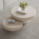 Arezzo Crema Marfil Nesting Coffee Table
