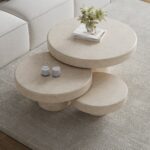 Arezzo Crema Marfil Nesting Coffee Table