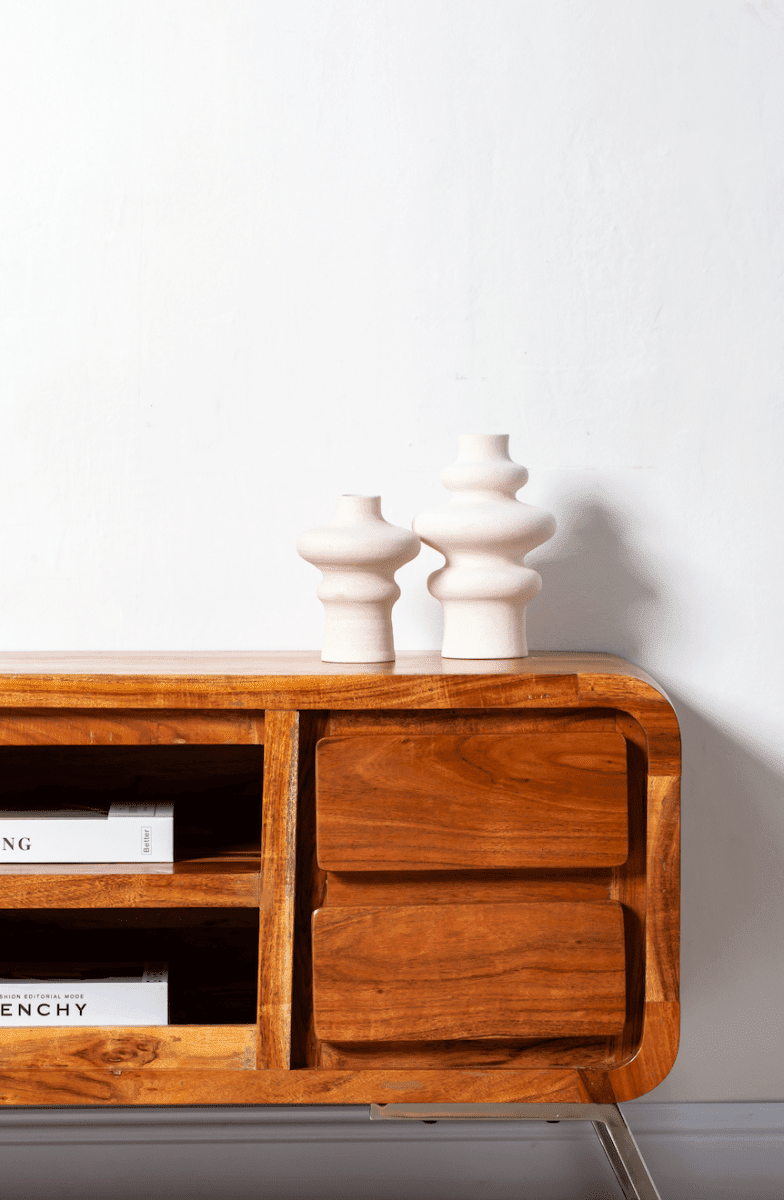 Ceramic Layered Waves Vase - Image 7