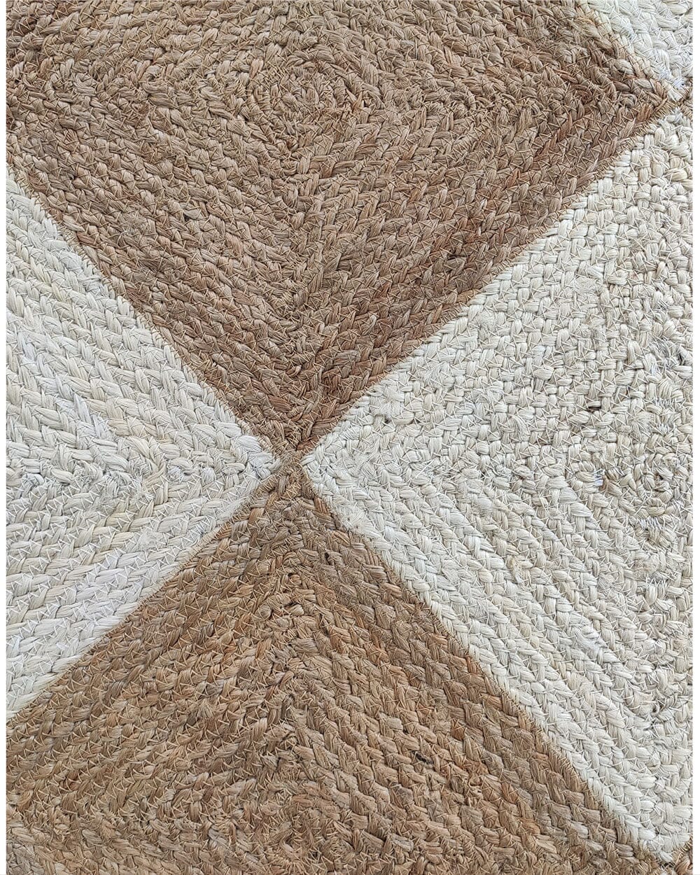 Loft Loom - Runner Jute Off White and Beige Rug (80x200CM) - Image 2