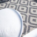 Cotton Light Weight White Pouf