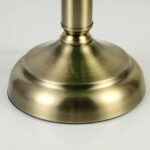 Vintage Bankers Antique Green Table Lamp