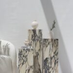 Zelda Calacatta Viola Plinth