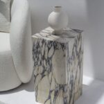 Zelda Calacatta Viola Plinth