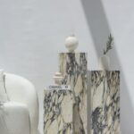 Zelda Calacatta Viola Plinth