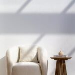 Amanti Off White Boucle Lounge Sofa Chair