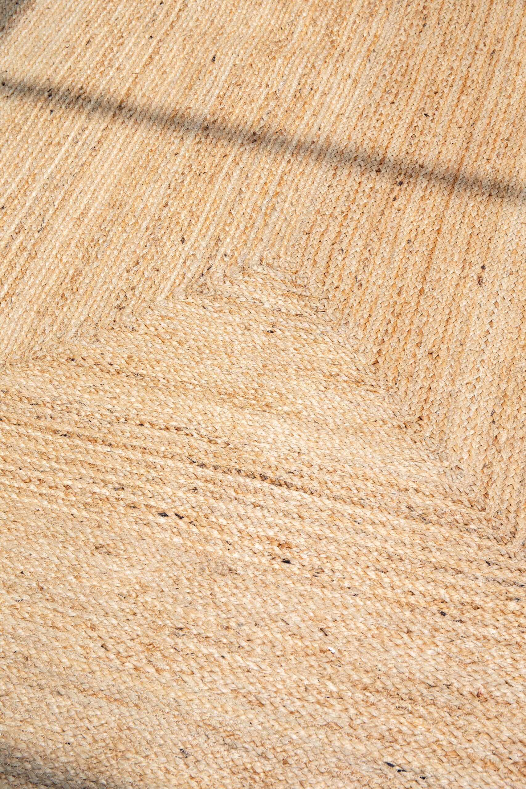 Earthly Braided Elegance - Natural Jute Rug - Image 2
