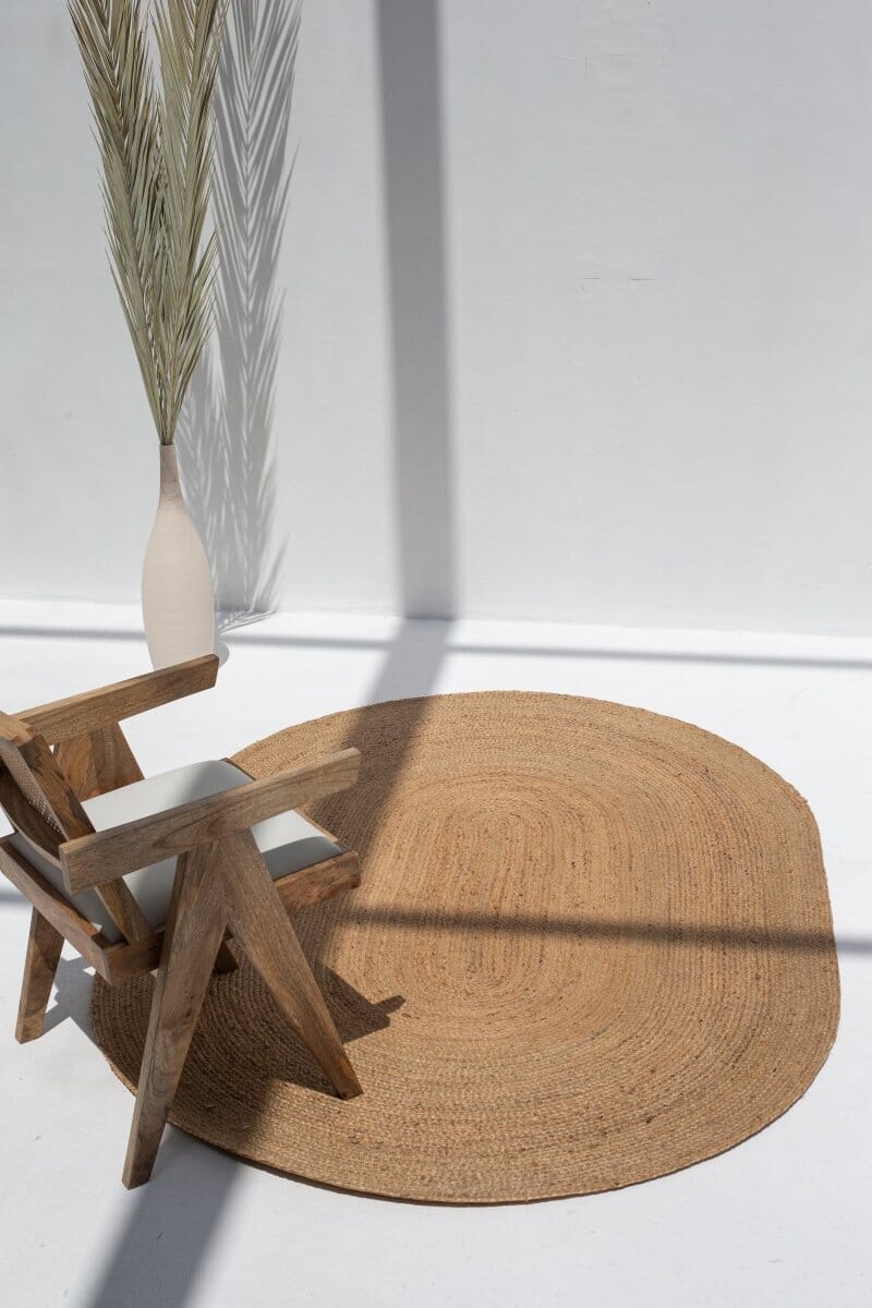 NaturOval - Elegance Jute Rug - Image 3