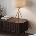 Levon Gold Tripod Table Lamp
