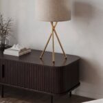 Levon Gold Tripod Table Lamp