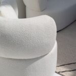 Odelia Off White Sofa Arm Chair