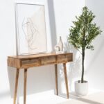 Rattan 3-Drawers Console