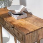 Rattan 2-Drawers Console