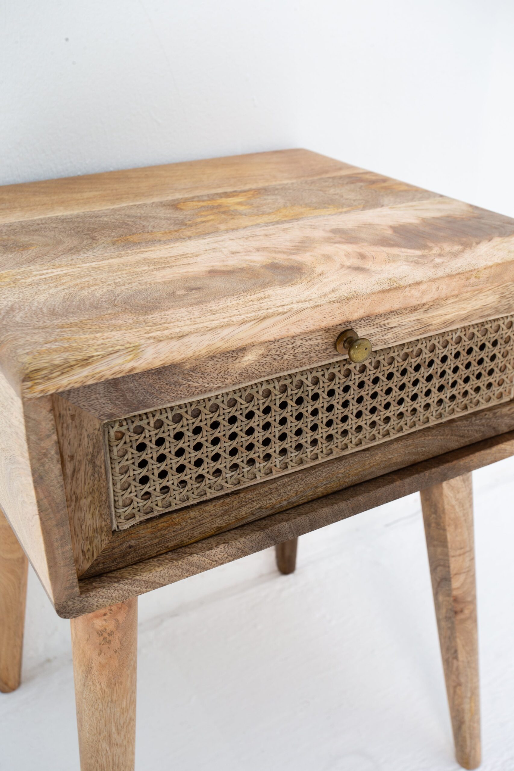 Taelis Rattan Drawer Side Table - Image 2