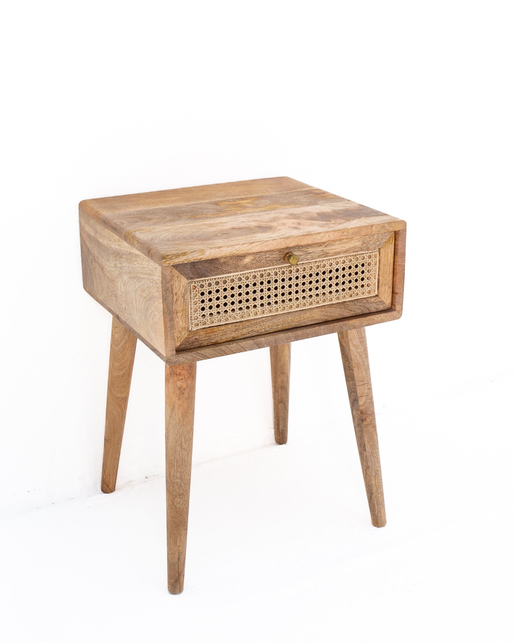 Taelis Rattan Drawer Side Table - Image 5