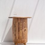 Redin Barrel Cocktail Cabinet