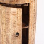 Redin Barrel Cocktail Cabinet