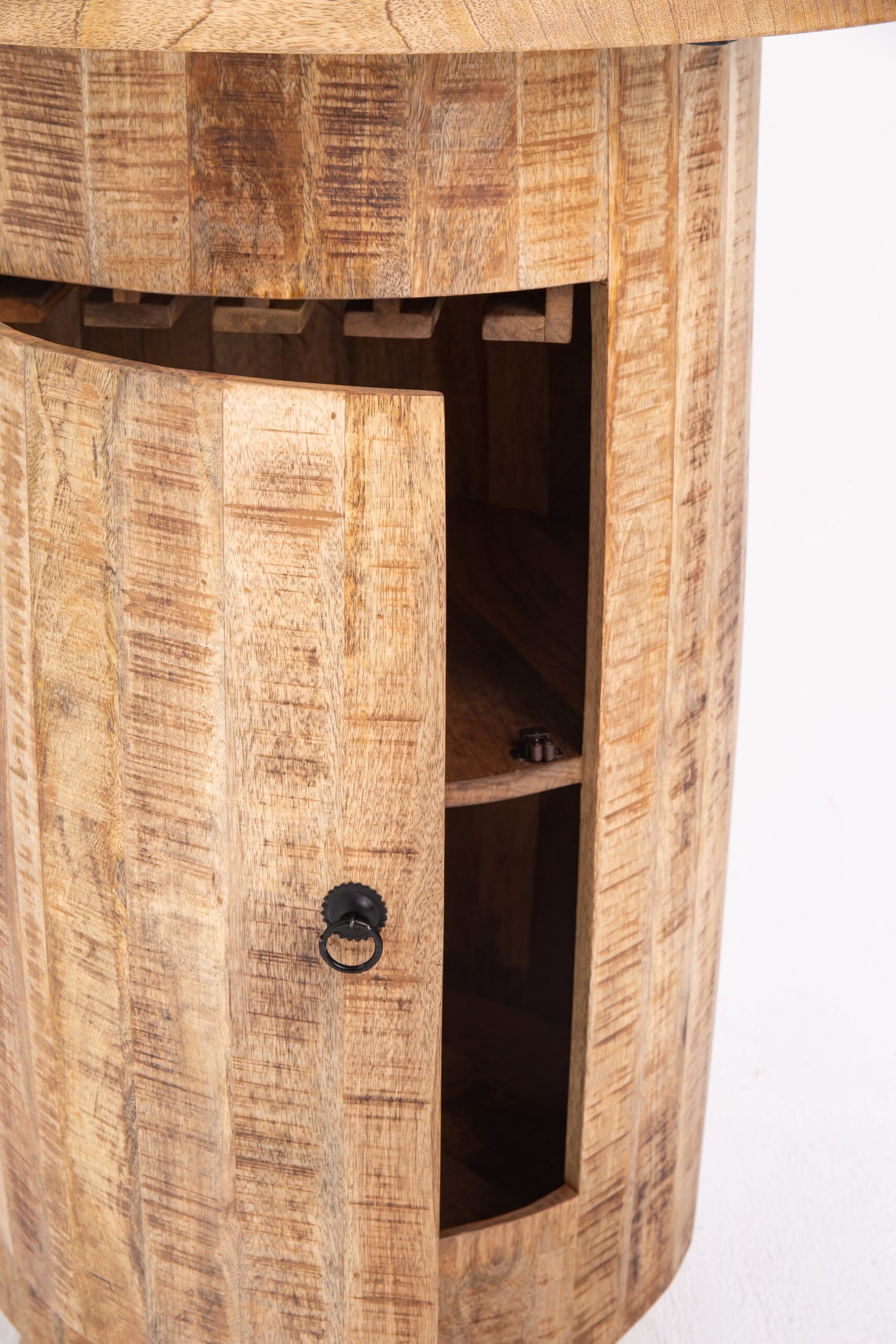 Redin Barrel Cocktail Cabinet - Image 2