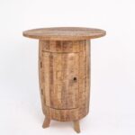 Redin Barrel Cocktail Cabinet