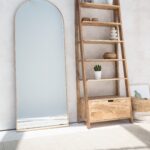 Eliana Ladder Wooden Bookcase with Drawer