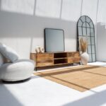 Wooden 2 Doors TV Unit