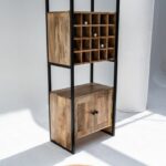 Rionne Wooden Cocktail Cabinet