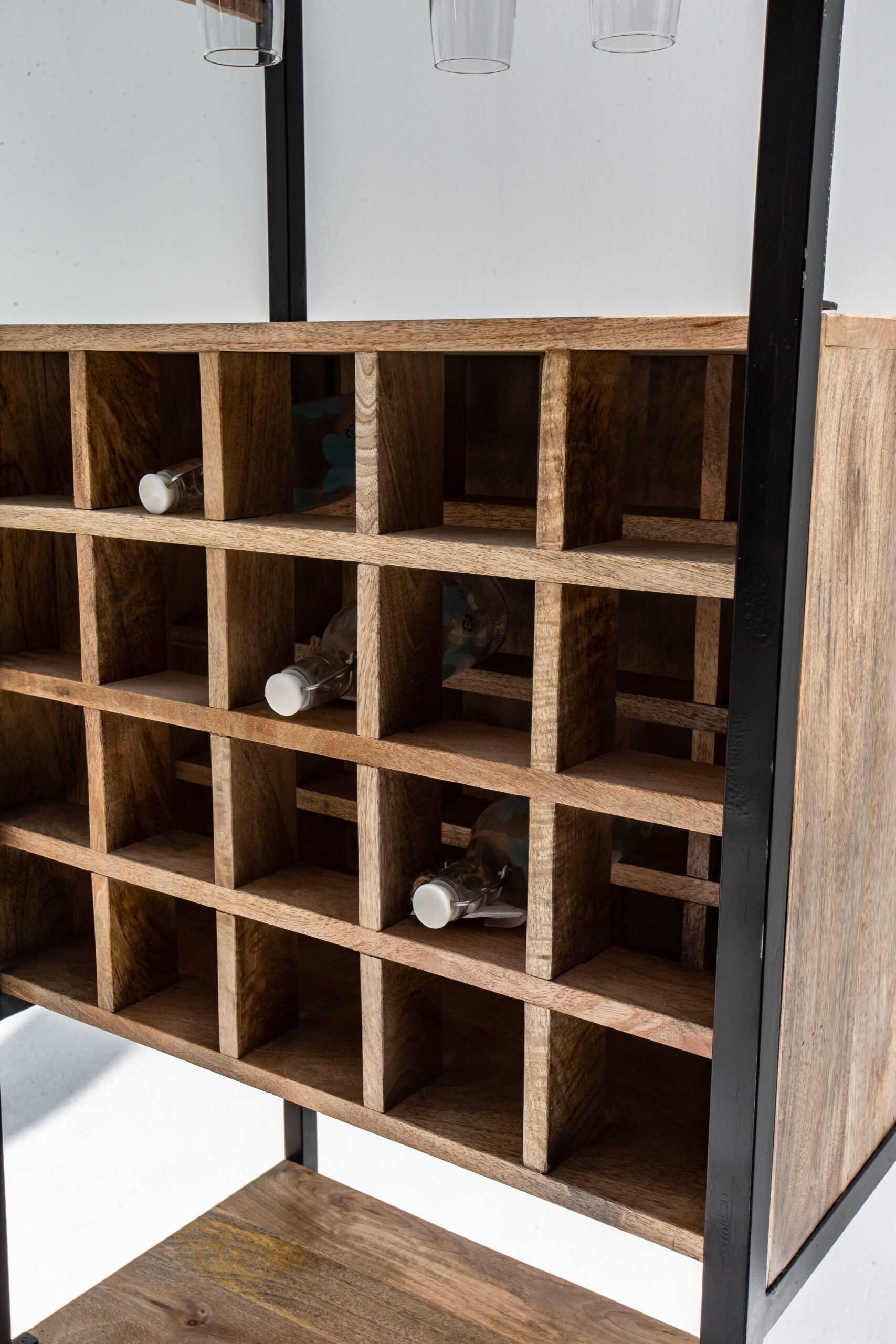 Rionne Wooden Cocktail Cabinet - Image 5