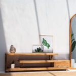 Jordin 3 Shelves Wooden TV Unit
