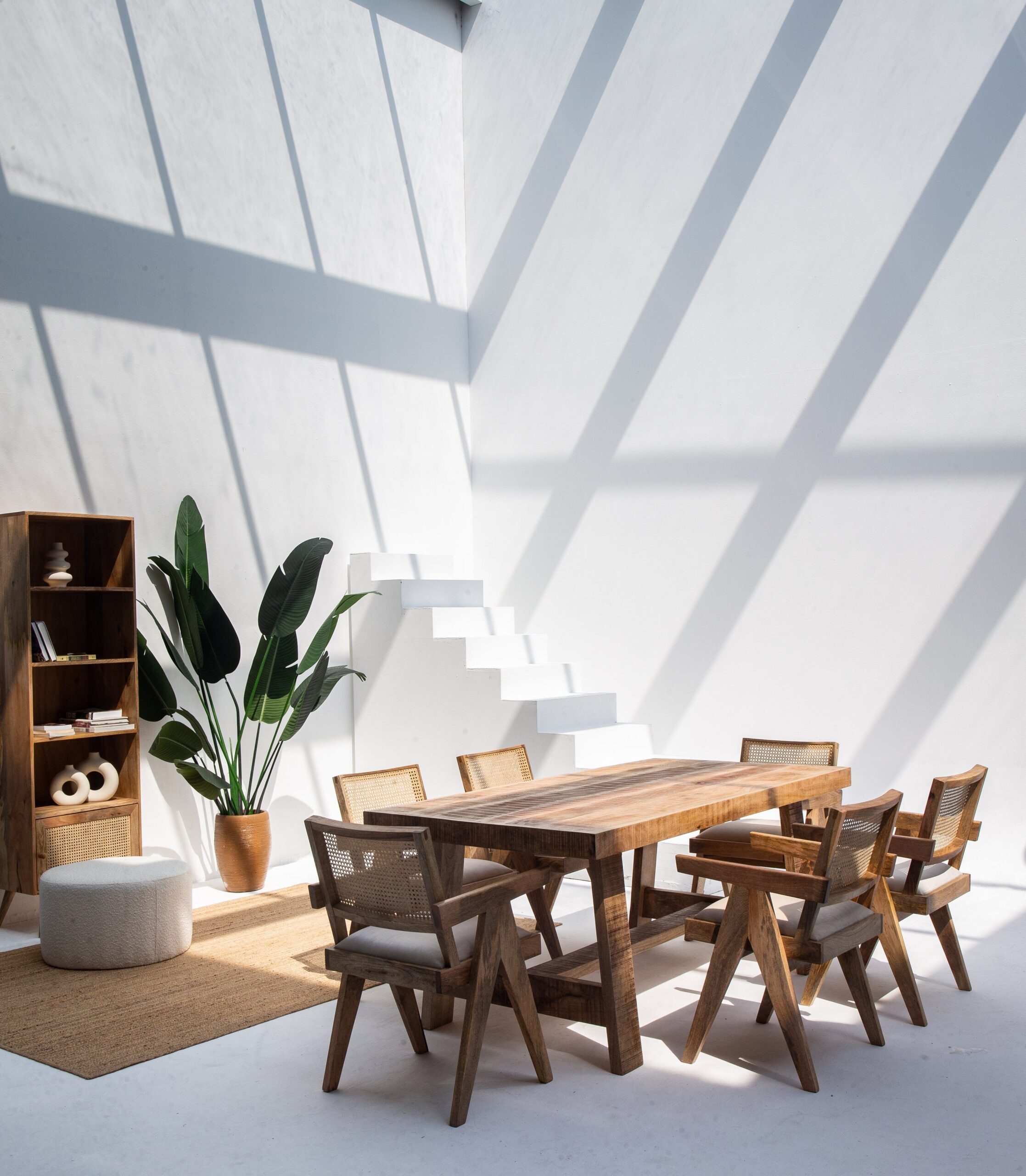 Glen Mango Wood Dining Table - Image 4