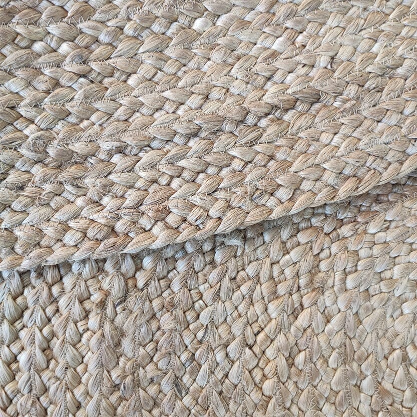 Serenity Circle - Natural Braided Jute Round Rug (200 CM) - Image 3