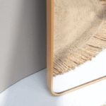 Ziva Gold Rectangular Mirror