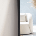Ziva Black Rectangular Mirror