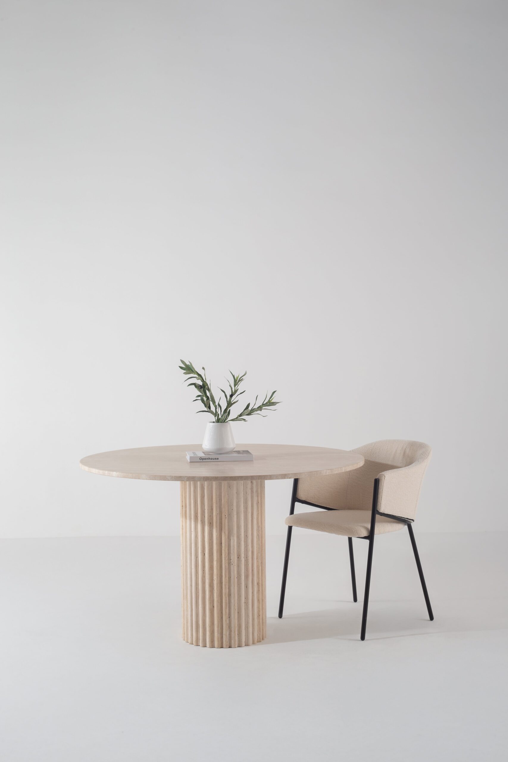 Cordelia Boucle Dining Chair - Image 5