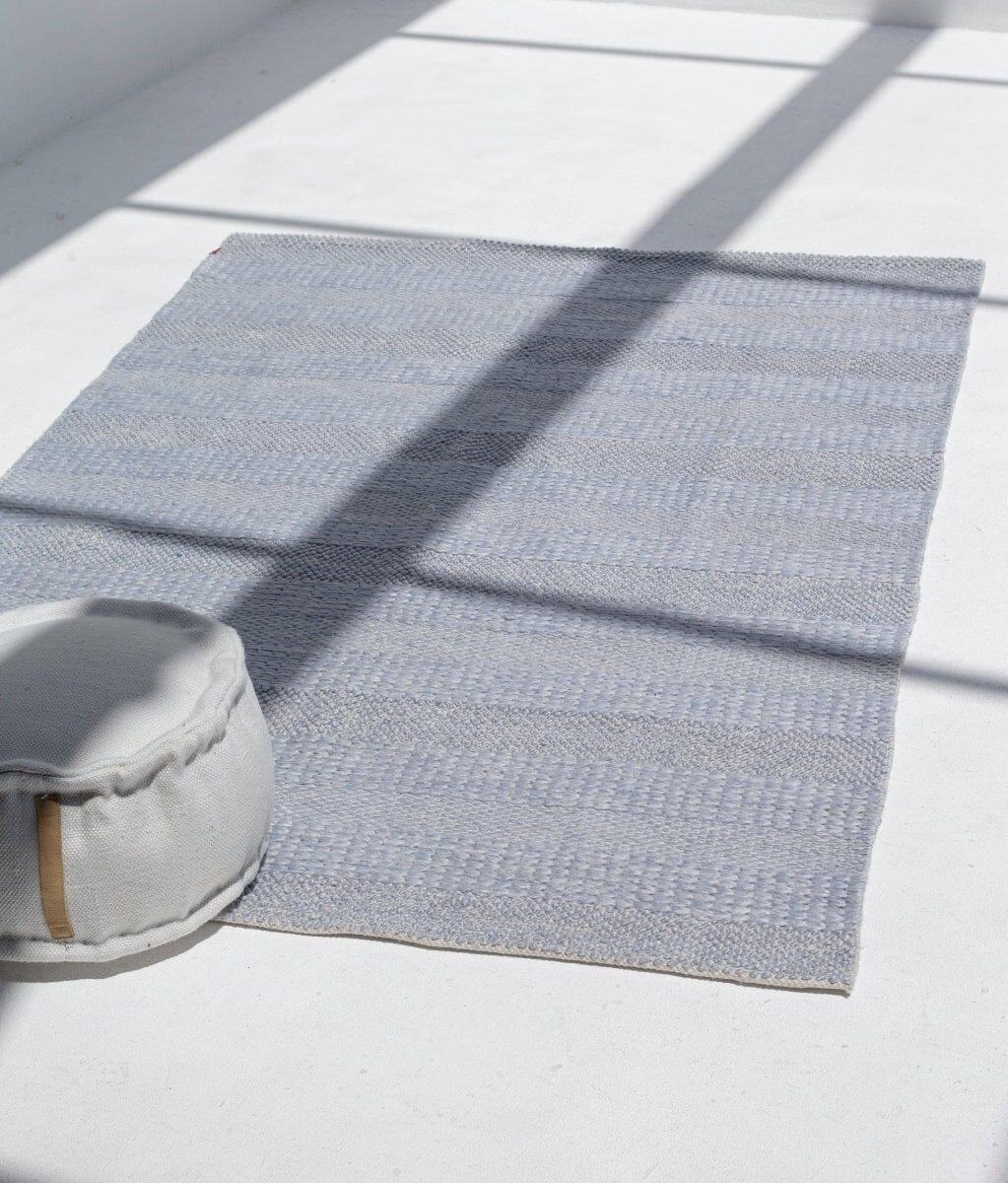 Natural Lines - Grey Woven Rug - Image 4