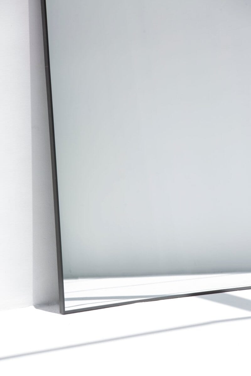 Stella Black Flat Arch Mirror - Image 6
