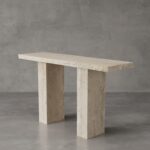 Ezile Travertine Classic Design Console