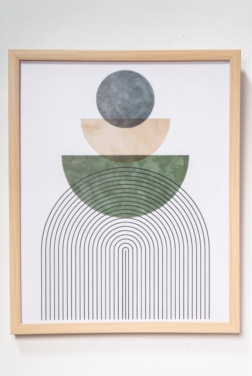 Verdant Crescents Wall Art - Image 3