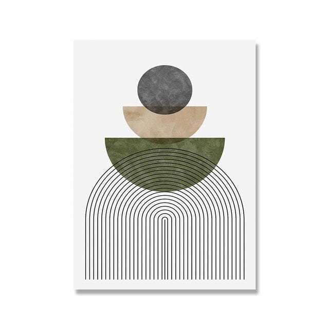 Verdant Crescents Wall Art - Image 5