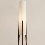 Japanese Retro Tube Tripod Floor Lamp